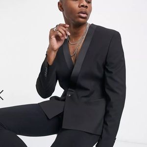 Asos Back Minimal Modern Blazer Unisex